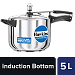 Hawkins Stainless Steel Pressure Cooker HSS50 5 L