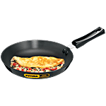 Hawkins Futura Hard Anodised Frying Pan - Diameter 24 cm, Thickness 4.06 mm, Black, AF24 1.5 L 