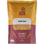 Phalada Pure & Sure Organic - Toor Daal 500 g Pouch