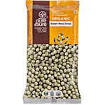 Phalada Pure & Sure Organic - Green Peas/Hirve Vatane Dried 500 g Pouch