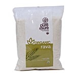 Phalada Pure & Sure Organic - Rava 1 kg Pouch