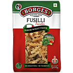 Borges Durum Wheat Pasta - Tricolor Fusilli 500 g Pouch