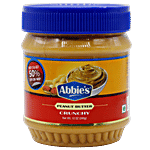 Abbies Peanut Butter - Crunchy 340 g Bottle