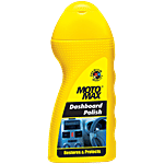 Motomax Dashboard Polish - Protects & Shines Car, Bikes Interiors, For Fibre, Plastic Surfaces 100 ml