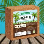 NATURES PLUS Coco Peat Block - Coir Fibre Dust 5 Kg 