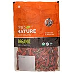 Pro Nature Organic - Red Chilli Whole (Rich Colour) 100 g Pouch