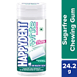 Happydent  White Sugarfree Spearmint Flavour Chewing Gum - With Xylitol 24.2 g Tube