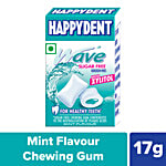 Happydent  Wave Liquid Filled Chewing Gum - Peppermint Flavour 17 g