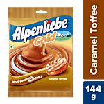 Alpenliebe Gold Caramel Toffee 144 g (40 pcs)