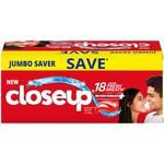 Close Up Toothpaste  Long lasting 18 Hours Of Fresh Breath & White Teeth 600 gm (Pack of 4)
