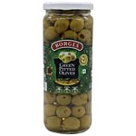Borges Olives - Green Pitted 285 g Bottle