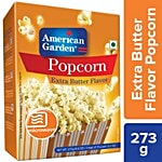American Garden  Popcorn - Extra Butter 273 g Carton