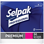 Selpak Cocktail Napkin Paper Tissue 2ply 50 pcs Pouch