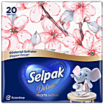 Selpak Collection Printed Napkin Paper Tissue 20 pcs