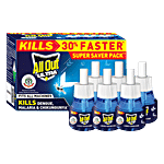 All Out Ultra Liquid Vaporiser Mosquito Repellent Refills 6x45ml