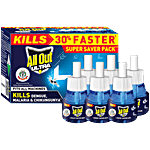 All Out Ultra Liquid Vaporiser Mosquito Repellent Refills 6x45ml