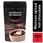 Cocosutra Hot Chocolate - Mexican Spiced, Blend of Chocolate & Aromatic Cocoa 100 g 