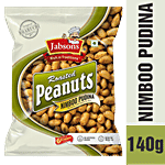 JABSONS Roasted Peanuts - Nimboo Pudina 140 g Pouch