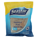 Seastar Prawns - Pud Medium 250 g Pouch