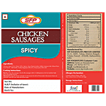 SFP Chicken - Sausages, Spicy 500 g Pouch