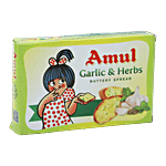 Amul Garlic & Herbs Butter 100 g Carton