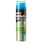 Gillette Mach 3 Complete Defense Shave Gel - For Sensitive Skin, Fights Irritation & Soothes 195 g 