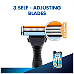 Buy Gillette Razor Vector 3 1 Pc Pouch Online at the Best Price of Rs ...