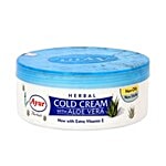 Ayur Herbal Cold Cream - with Aloe Vera, Non-Oily, Non-Sticky 200 ml Box