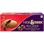 Parle Platina Hide & Seek Milano Collections Finest Choco Filled Biscuits 60 g