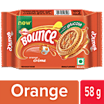 Sunfeast Bounce Orange Creme Biscuits 58 g Pouch