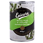 Epicure Organic Petits Pois À L'étuvée - In Sweetened Salted Water 400 g 