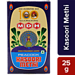 Mdh Peacock Kasoori Methi 25 g Carton