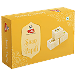 Lal Premium Soan Papdi - Flaky, Soft, Sweet 200 g