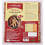 Carnivore  Chicken Seekh Kabab - Regular 500 g Pouch