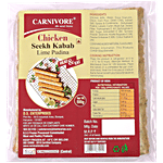 Carnivore  Chicken Seekh Kabab - Lime N Pudinha 500 g Pouch