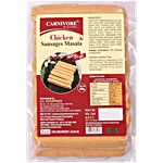 Carnivore  Chicken Sausages - Masala 500 g Pouch