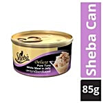 SHEBA Premium Cat Food - Pure Tuna White Meat In Jelly 85 g