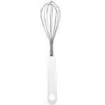 Fackelmann Egg Whisk Stainless Steel With White PVC Handle - Arcada 10, 16 cm of Pp, 49219 11 1 pc