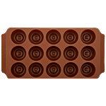 Fackelmann Zenker ZENKER Praline mould, 21.5cm, silicone, card 1 pc