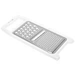 Fackelmann Stainless Steel Universal Grater with Plastic Handle 1 pc