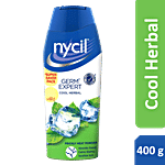 Nycil Germ Expert Prickly Heat Powder - Cool Herbal 400 g