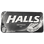 Halls  Candy - Cool Ice Max Black 22.4 g Pouch