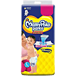 Mamypoko Pant Diapers - Pull Up, Large, Leakage Protection 26 pcs Pouch