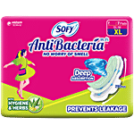 Sofy Anti-Bacteria Sanitary Pad - Extra-Long, Prevents Leakage, Slim 7 pcs Pouch
