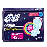 Sofy Bodyfit Overnight Pads - XXXL 3 pcs Pouch