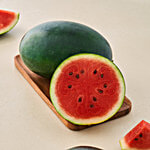 fresho! Watermelon - Organically Grown (Loose) 1 pc (Approx. 1 -3 kg)