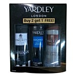 Yardley Deo Body Spray - for Men 150 ml Carton Buy 2 Get 1 Free