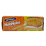 McVitie's Hobnobs Crunchy Wholemeal Oat Imported Biscuits With 33% Oats 300 g Carton