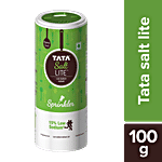 Tata Salt Lite - 15% Low Sodium Iodised Salt 100 g Sprinkle Bottle