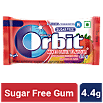 Orbit Sugar Free Chewing Gum - Mixed Fruit 4.4 g Pouch